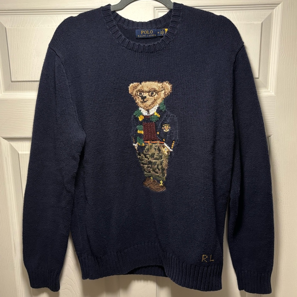 Polo Ralph Lauren Polo Bear Harry Potter Bear Knit Sweater RLFC Rugby